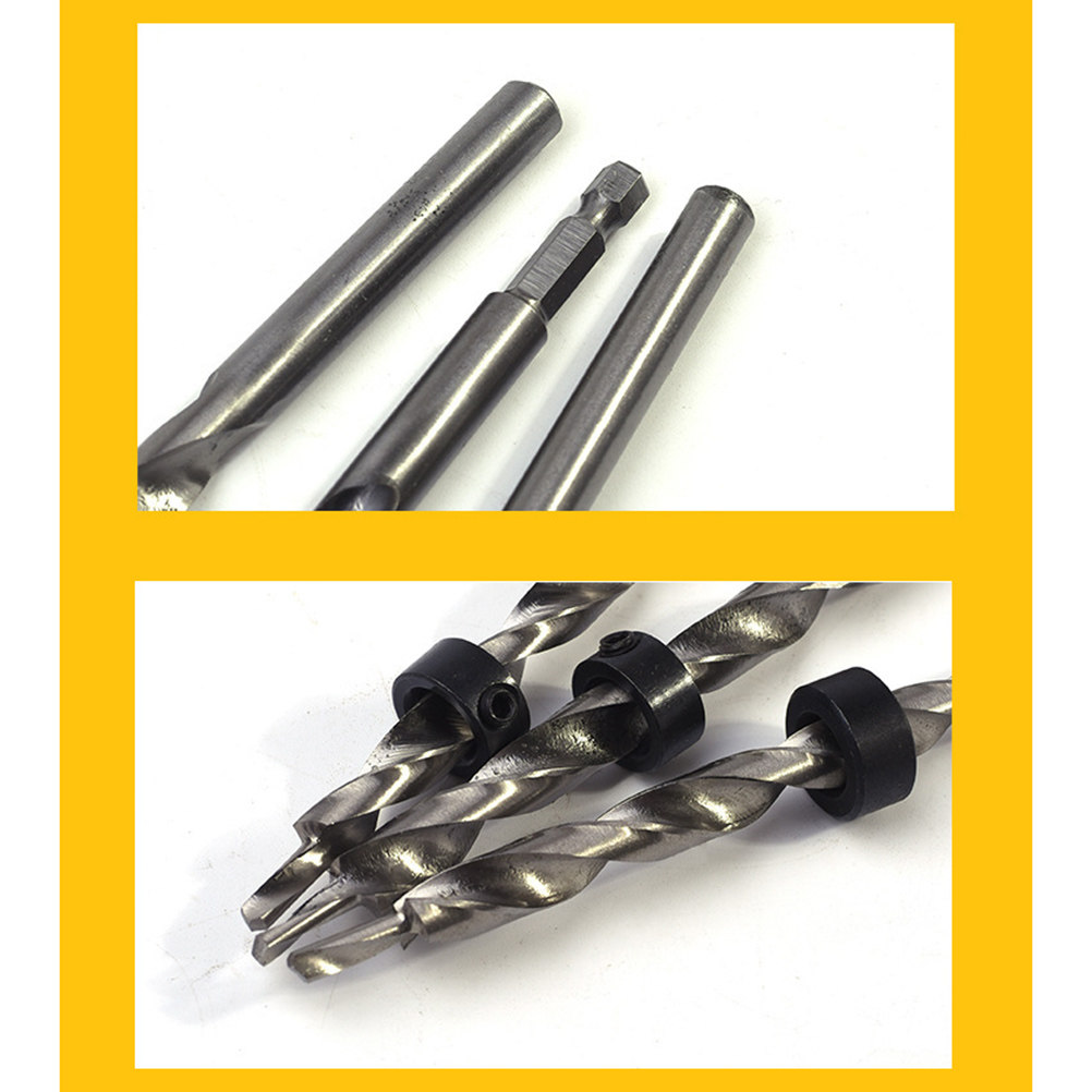 Woodworking Drill - Broca Escareadora com Haste Hexagonal para