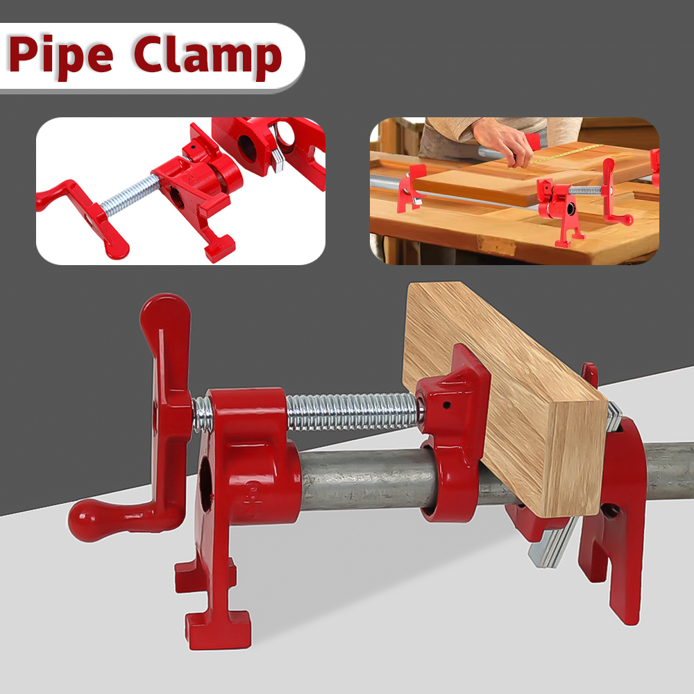 Woodworking Product - Braçadeira de tubo resistente de 1/2