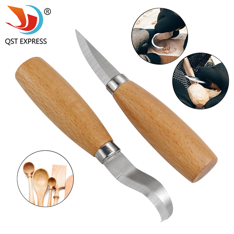 Woodworking Product - Faca de escultura em ferro inoxidável,