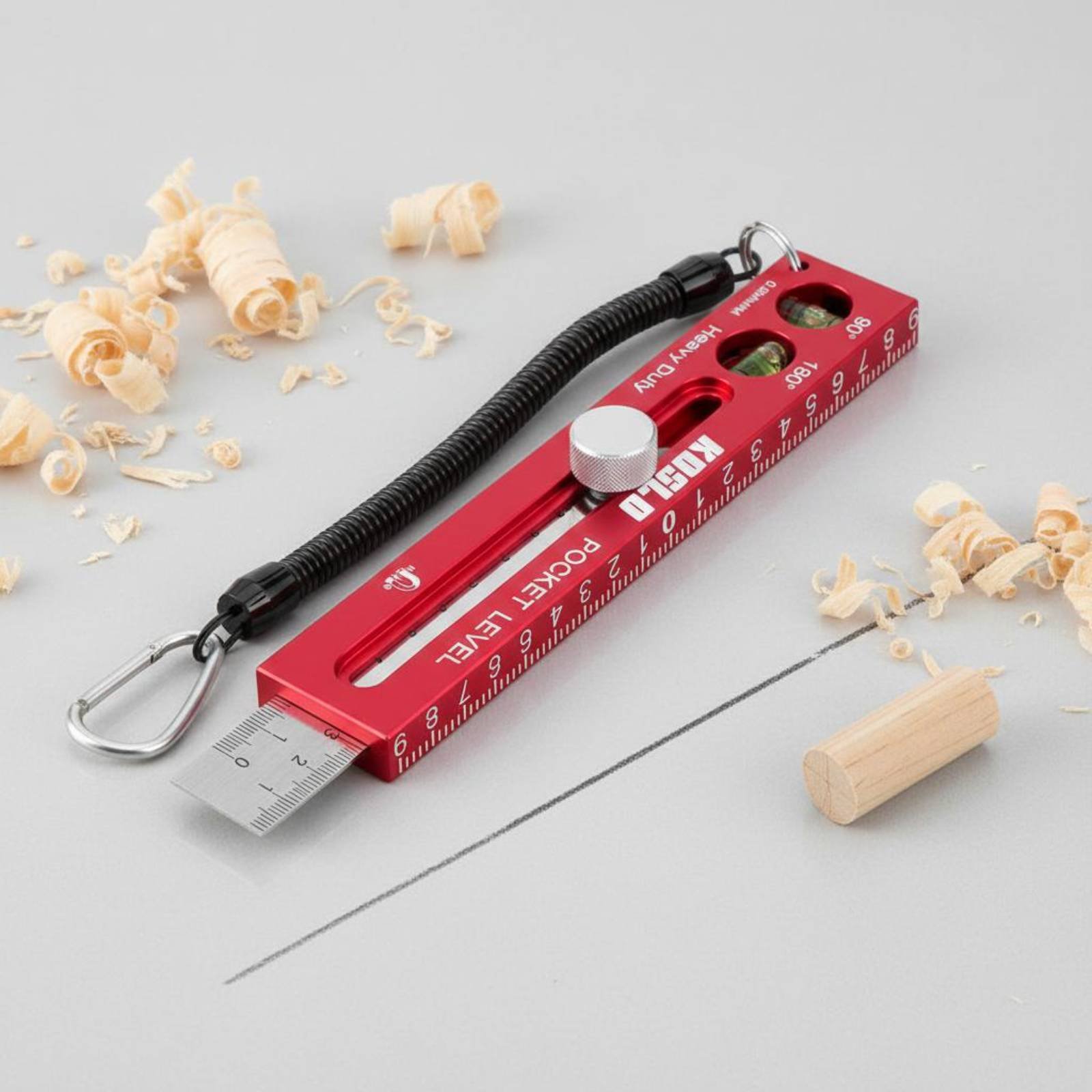 Marking Gauge Tool - Régua de Nível Atraente Multifuncional, Régua