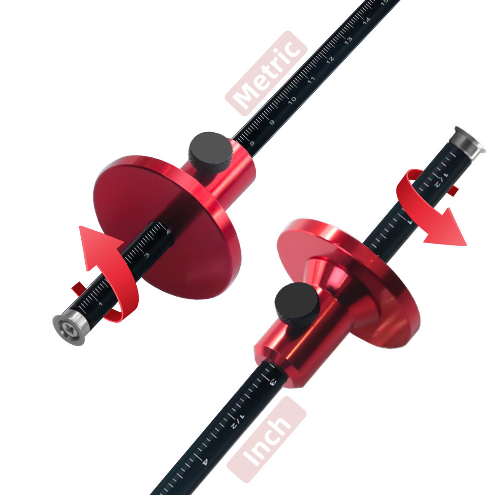 Marking Gauge Tool - Medidor de Marcação com Roda Europeu