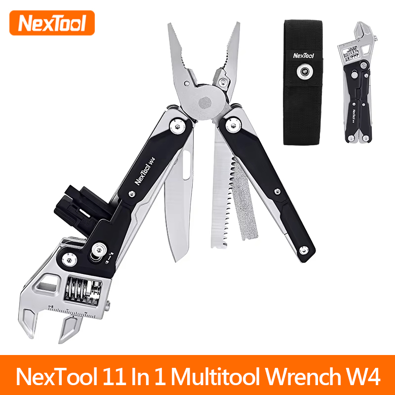 Woodworking Hand Saw - NexTool 11 em 1 Multiferramenta Chave