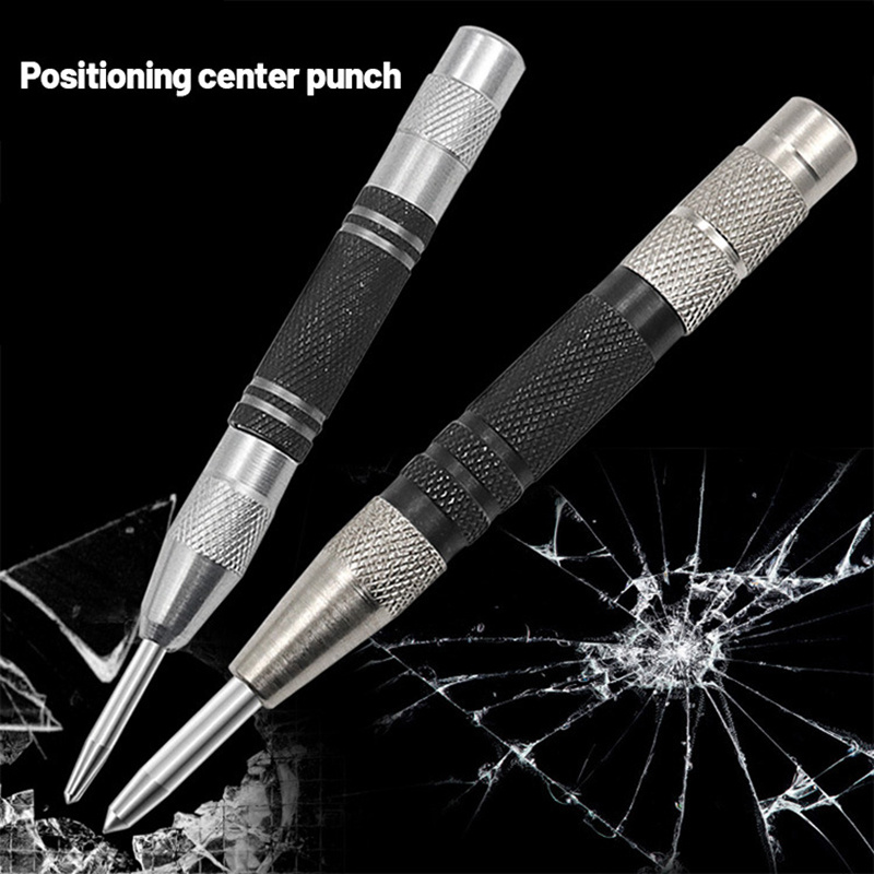 Woodworking Drill - Punção Automático Ajustável com Mola para