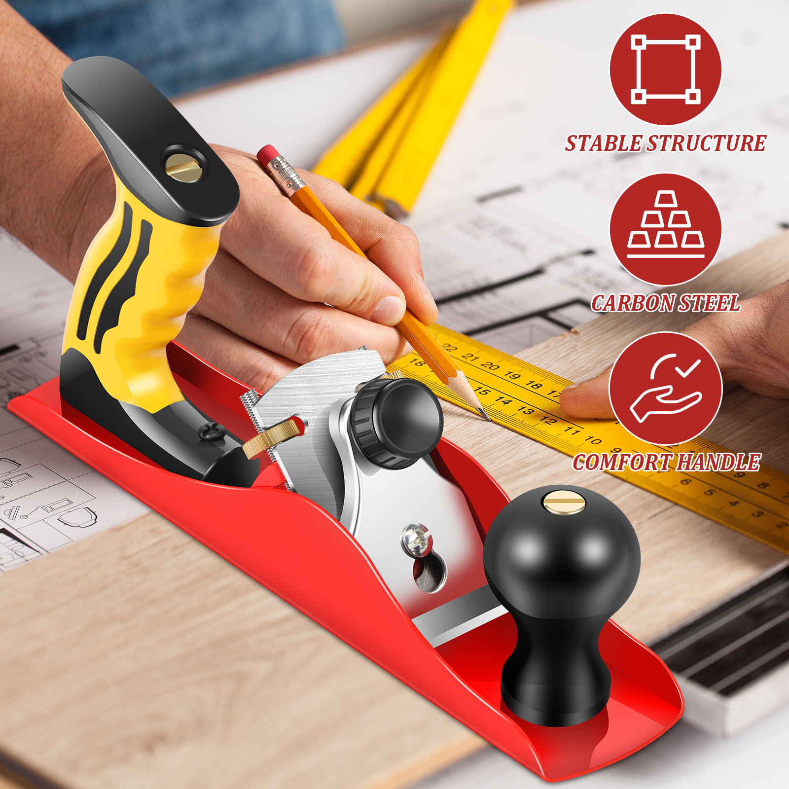 Conjunto de plaina de mão de m - Woodworking Tool Stores avaliação e preço