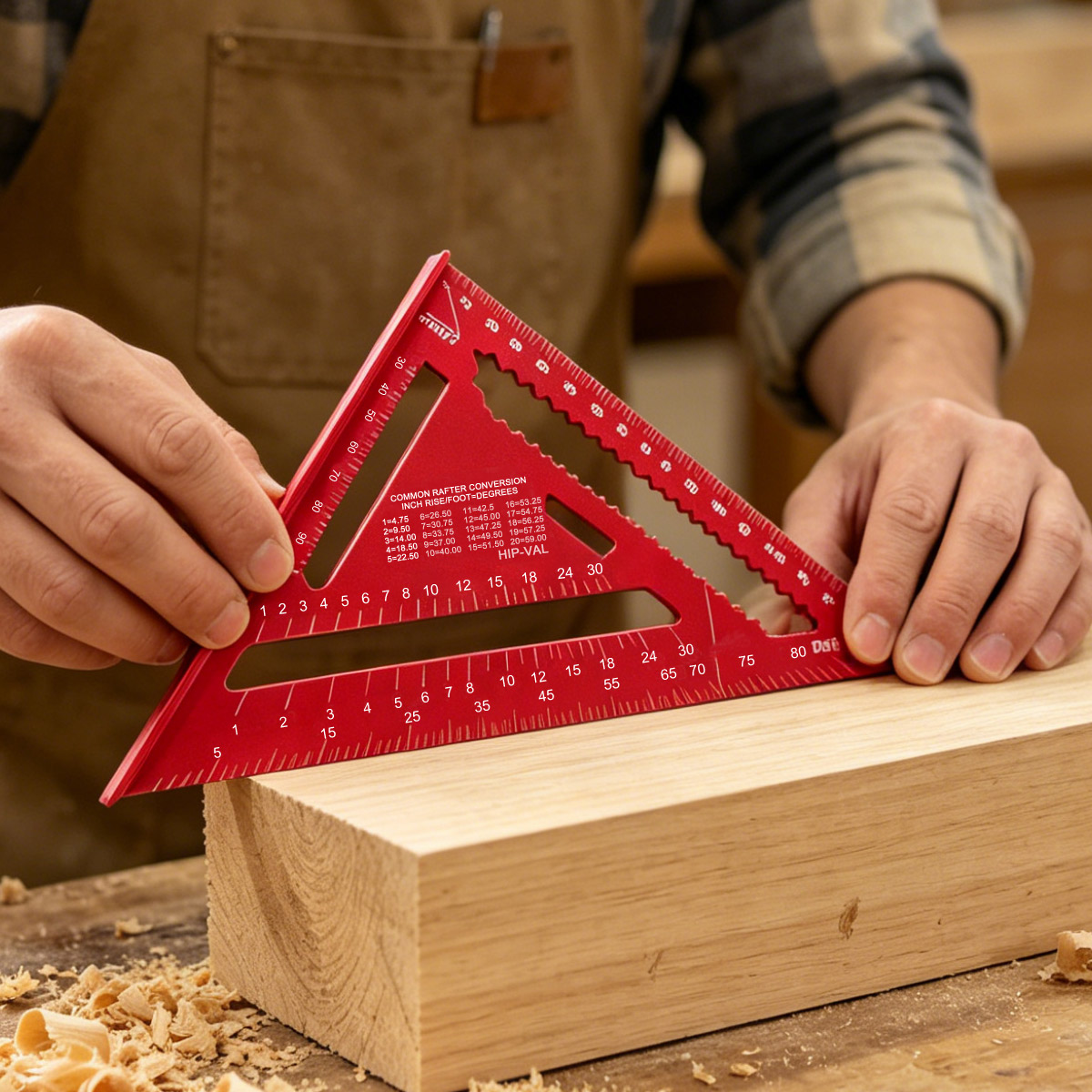 Régua Triangular de Alta Preci - Woodworking Product avaliação e preço