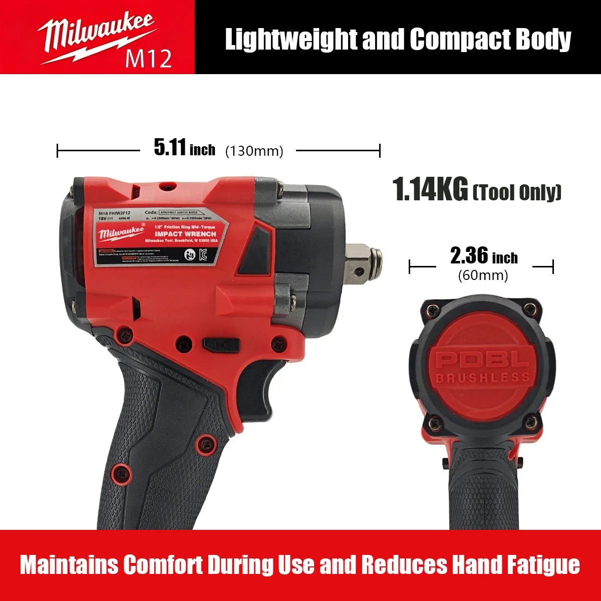 Chave de Impacto Elétrica Sem  - Milwaukee Drill M12 Fuel avaliação e preço