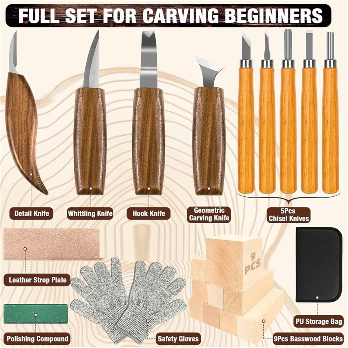 Conjunto de Ferramentas para T - Woodworking Kits For Beginners avaliação e preço