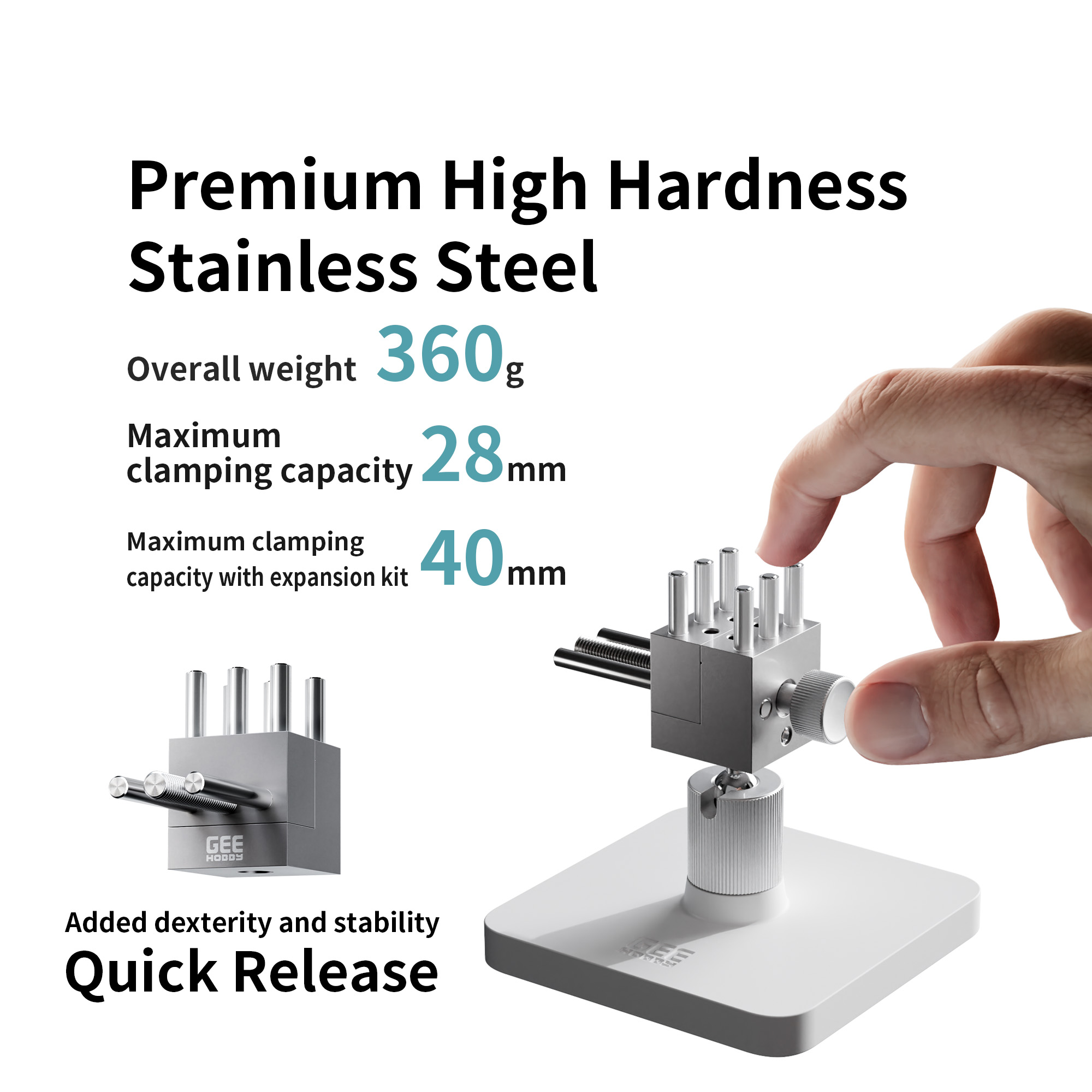 Geehobby GH-TV Morsa de Hobby  - Woodworking Vice Quick Release avaliação e preço