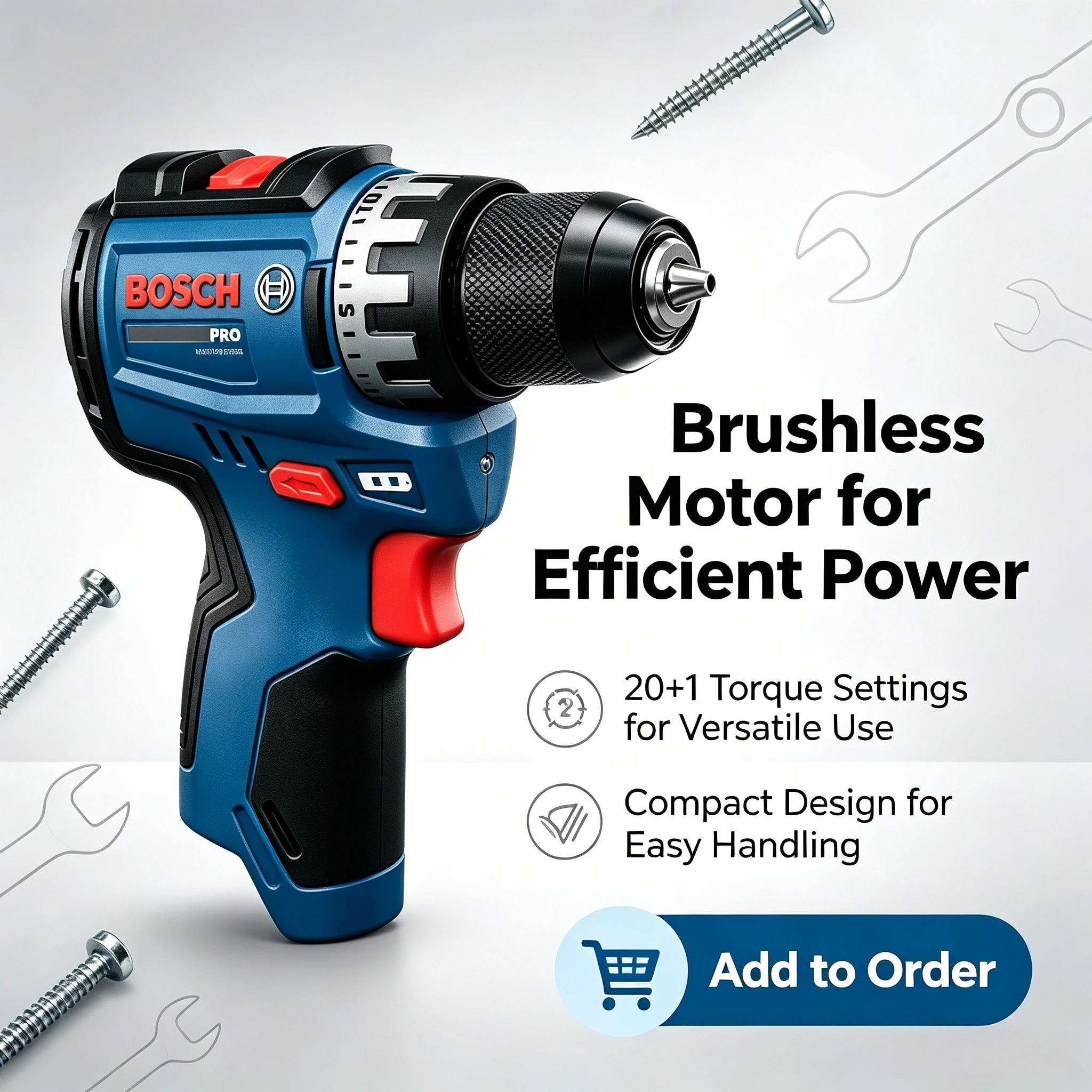 Furadeira Sem Fio Bosch Profes - Woodworking Drill avaliação e preço