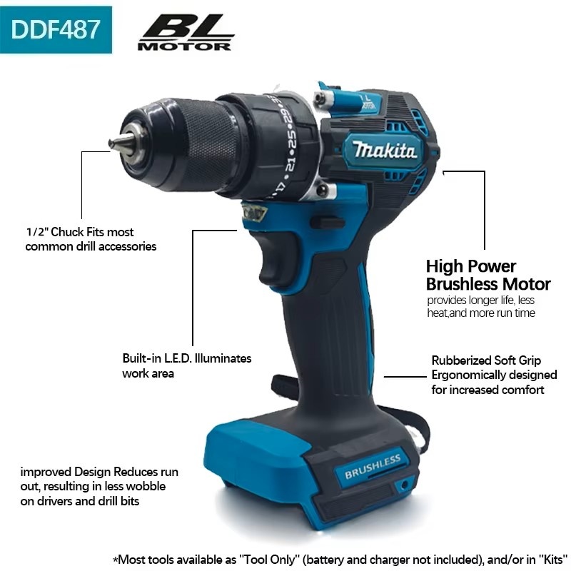 Makita 18V LXT ®   Parafusadei - Makita Drill Ddf484 avaliação e preço