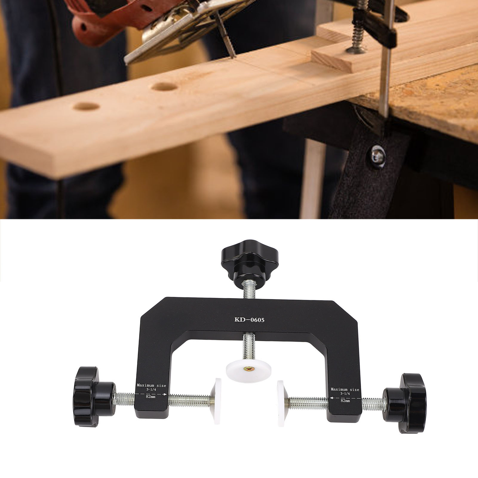 Grampo G de 3 Vias em Liga de  - Woodworking Edge avaliação e preço