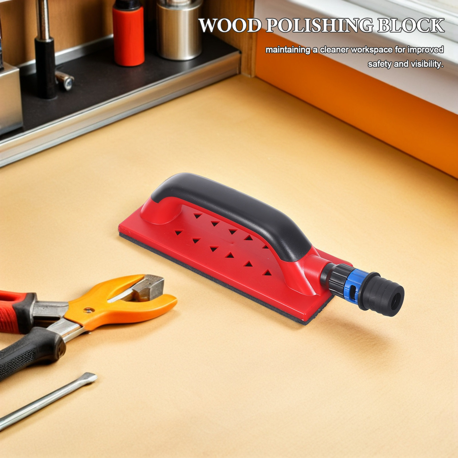 Bloco de Lixa com Design Quadr - Woodworking File avaliação e preço