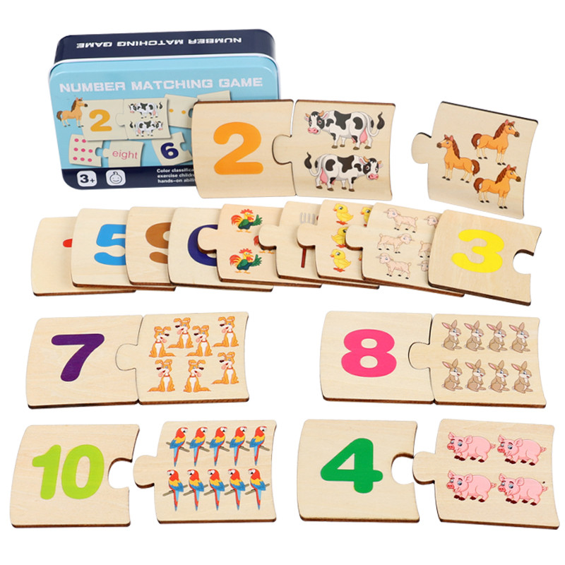 Crianças caixa de ferro número - Woodworking Jigsaw avaliação e preço