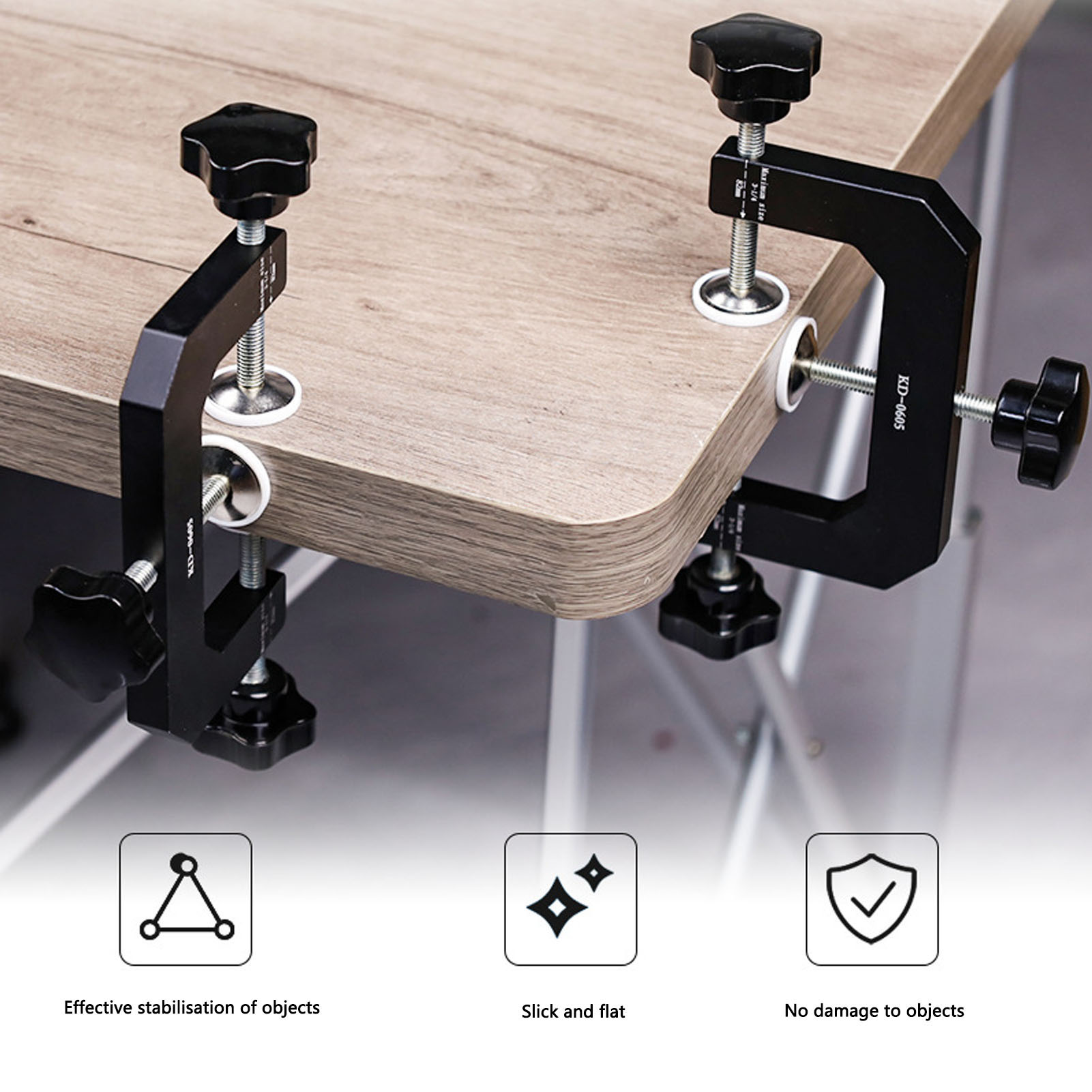 Grampo em G de 3 vias, liga de - Woodworking Edge avaliação e preço